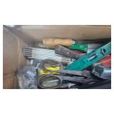 Solder Gun, Hacksaw, Various Tools
