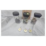 Lot of 3 Jars of assorted Keys
