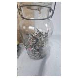 2 Jars of assorted Keys