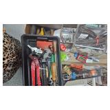 Treasure Trove Tins, Cap Gun, Extention Cords, Etc
