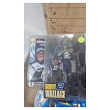 Rusty Wallace and Dale Earnhardt Figures, #87 Bell South Relica