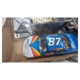 Rusty Wallace and Dale Earnhardt Figures, #87 Bell South Relica