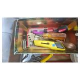 Lot of Various Tools, Rubber Boots, Size 9