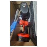 Black N Decker Power Drill, Battery, Charger