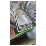 Small Loaf Pans and Plated Silver Dishes