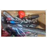 Horseshoes, image transit, pipe wrenches, and pliers