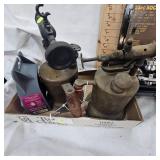 Vintage Torches, Ball and Socket Set