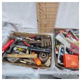 Hammers, Shears, Tool Lot as Pictured