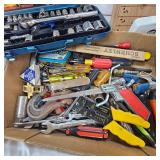 Lot of Tool Box, Sockets, Etc