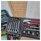 Lot of Tool Box, Sockets, Etc