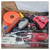 Handtool Lot with 2 Metal Toolboxes