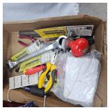 Handtool Lot with 2 Metal Toolboxes