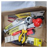 Handtool Lot with 2 Metal Toolboxes