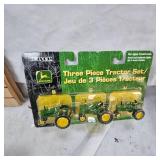 John Deere and Ertl Tractor Sets as Pictured