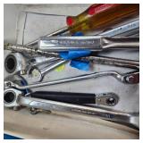 Lot of Wrenches and Ratchets
