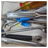 Lot of Wrenches and Ratchets