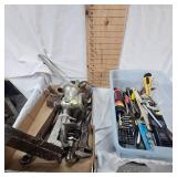 Lot of Nut Drivers, Vintage Werenches, Corker and Grinder