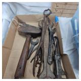 Lot of Nut Drivers, Vintage Werenches, Corker and Grinder
