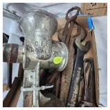 Lot of Nut Drivers, Vintage Werenches, Corker and Grinder