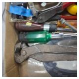Lot of Driver Bits, Hammers, Tape, Etc