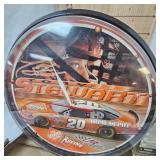 Nascar Home Depot Clock and Neil Bond Figure