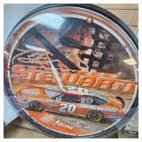 Nascar Home Depot Clock and Neil Bond Figure