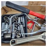 Hammer, Sockets, Crescent Wrenches, Misc