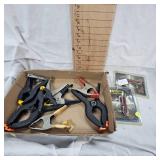 Pair of Multi Function Knives and Clamps
