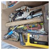Lot of Steel Hmmers, Rubber Mallet, Wrenches