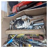 Lot of Steel Hmmers, Rubber Mallet, Wrenches