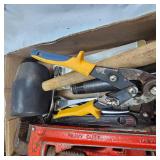 Lot of Steel Hmmers, Rubber Mallet, Wrenches