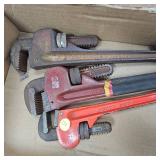 Lot of Three Pipewrenches