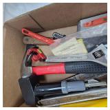 Lot of Several Crescent Wrenches, Hammer, Etc