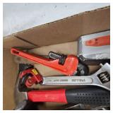 Lot of Several Crescent Wrenches, Hammer, Etc