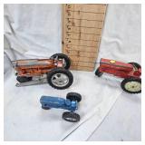 Pair of Tru Scale 1:16 Die Cast Tractors 50