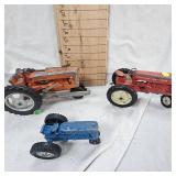 Pair of Tru Scale 1:16 Die Cast Tractors 50
