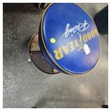 Good Year Racing Stool on Wheels