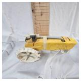 Nelson Tractor Sprinkler and Bucket of Screwdrivers