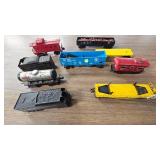 Lot of 9 Lionel Box Cars, Caboose, Etc