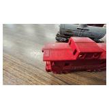 Lot of 7 Lionel Box Cars, Caboose, Etc