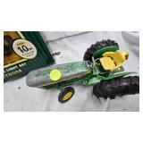 John Deere Decorative 10 pc Light Set and 1:16 John Deere Tractor