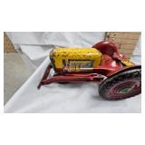 Louis Marx Vintage Tin Tractor with Plow