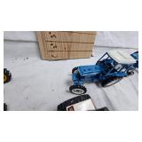 1:32 2 Ford Tractors, 1 Case, and 1 Versatile