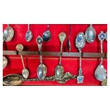 Deluxe Trunk Organizer and Souvineer Spoons with Display