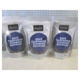 (B-2) 3 Bags of Dark Chocolate Cove...