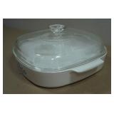 Vintage Corning Ware Blue Cornflower Casserole Dish - 10x10x2"