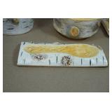 Vintage Department 56 "Birch Bark" Ceramic Dinner Set