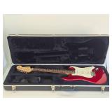 Nice Condition FENDER Squire Strat Electric Guitar w/Case