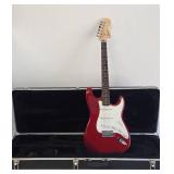 Nice Condition FENDER Squire Strat Electric Guitar w/Case