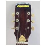 Vintage AQUARIUS Acoustic Guitar Model 887 w/Case